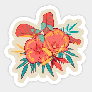 Down Under Desert Rose Sticker